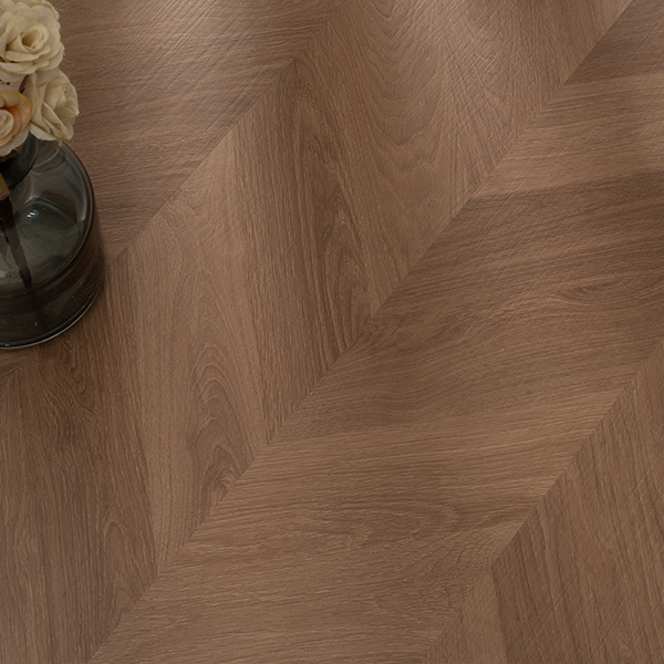 Chevron-style 5mm SPC Flooring 