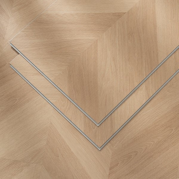 Chevron-style SPC Flooring